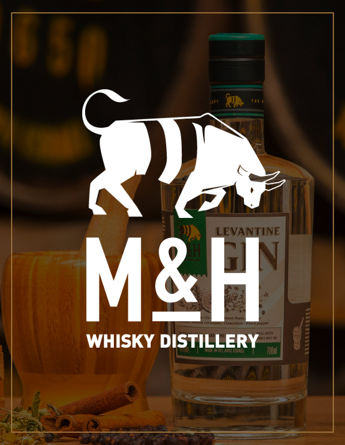 Logo der Marke M&H Distillery