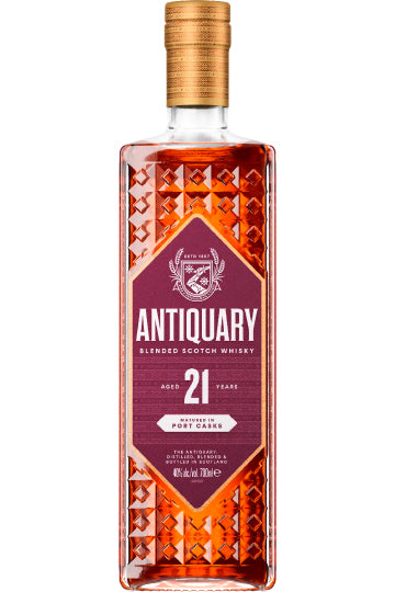 Antiquary 21 Jahre Blended Scotch Whisky Flasche