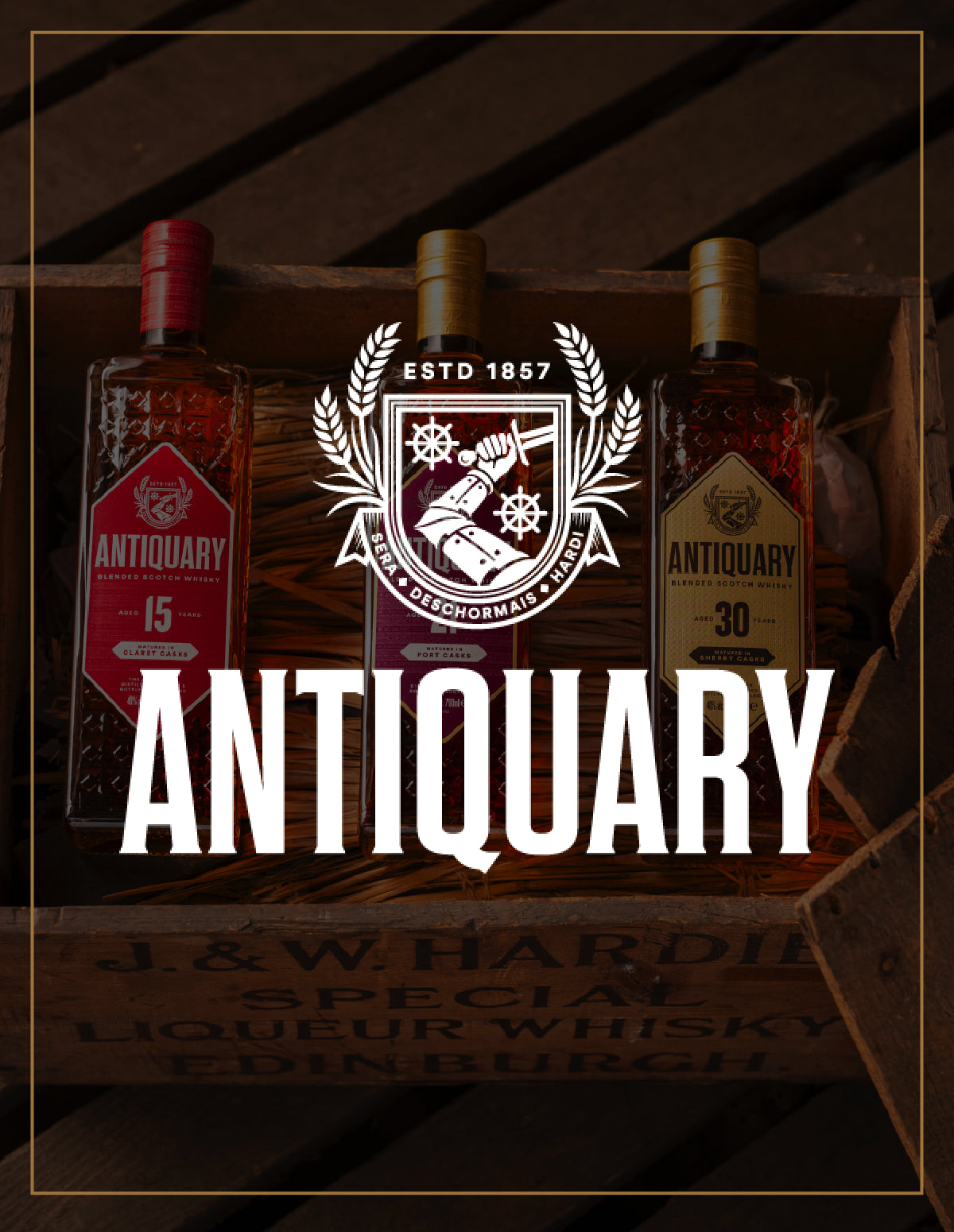Logo der Marke Antiquary Whisky