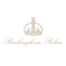 Ein goldenes, geometrisches Löwenkopf-Logo auf transparentem Hintergrund.