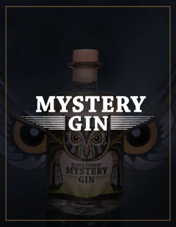 Mystery Gin brand logo