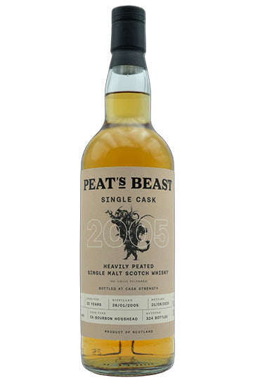 PEAT'S BEAST SINGLE MALT WHISKEY PEATED