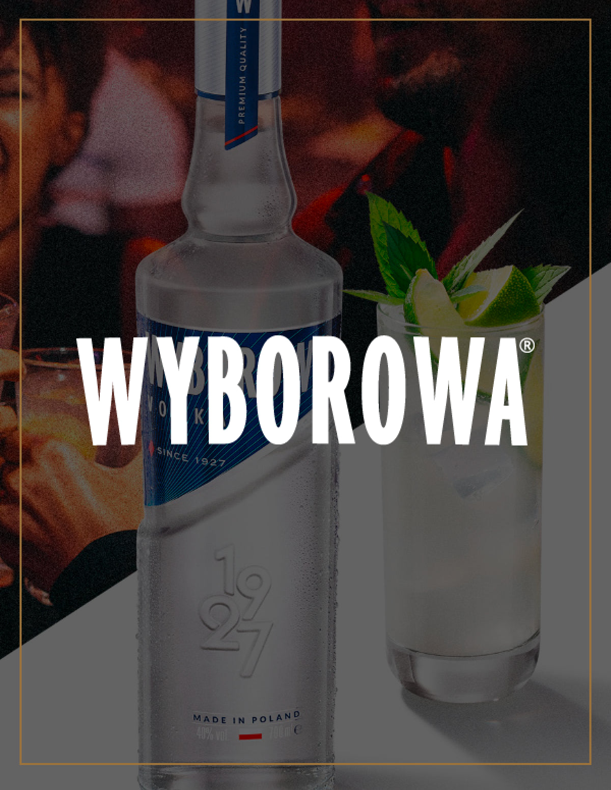 Logo der Marke Wyborowa Vodka